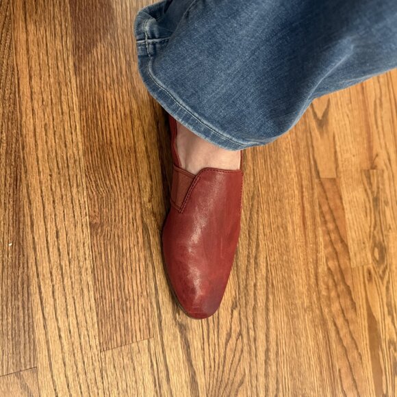Frye Terri Gore Red Clay leather mules - Picture 12 of 12